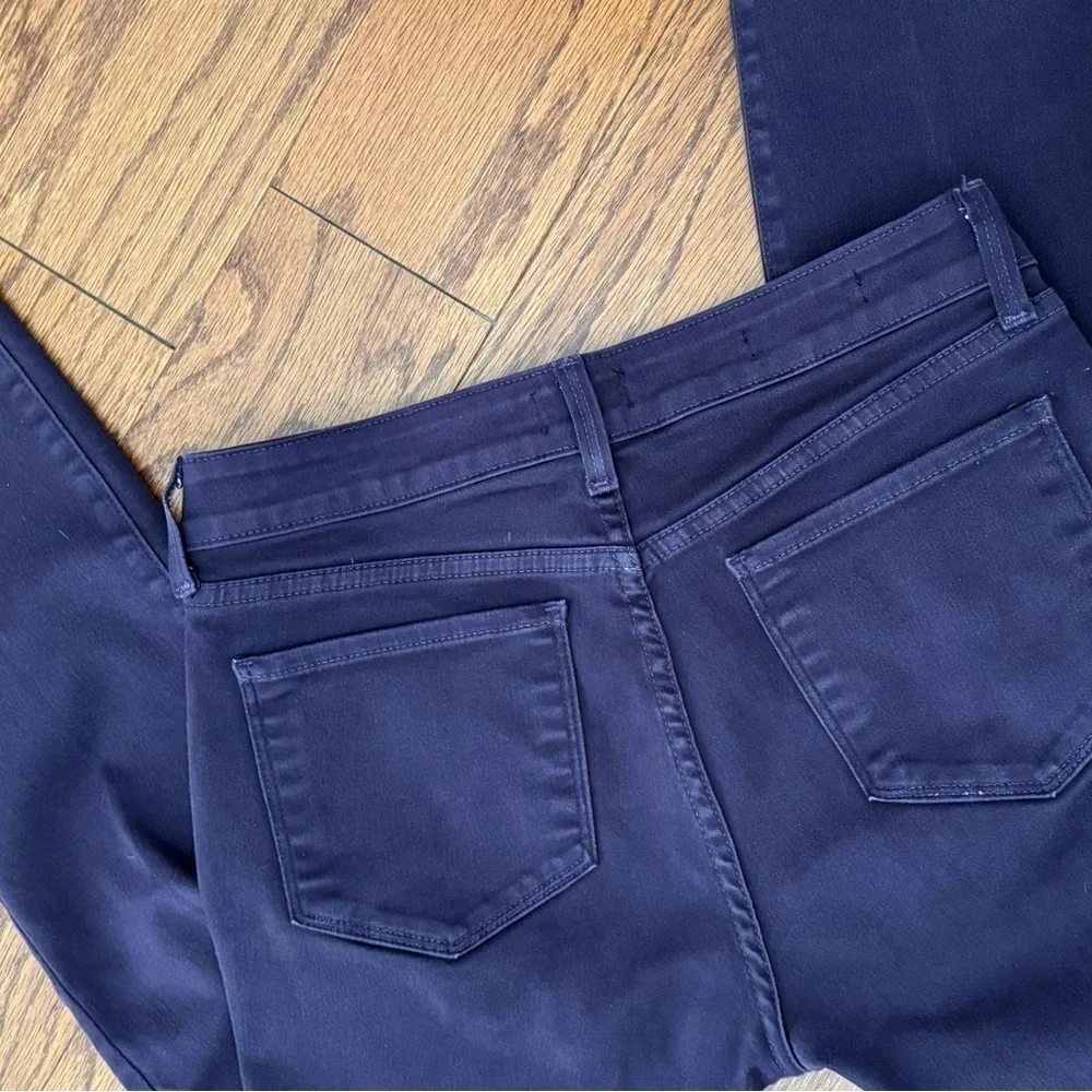 NYDJ‎ Alina Leggings Purple Denim Stretch Pants Women's Size 6
